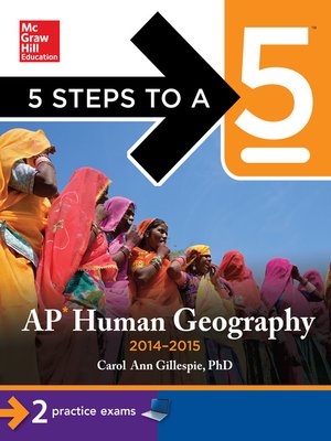 cover image of 5 Steps to a 5 AP Human Geography, 2014-2015 Edition